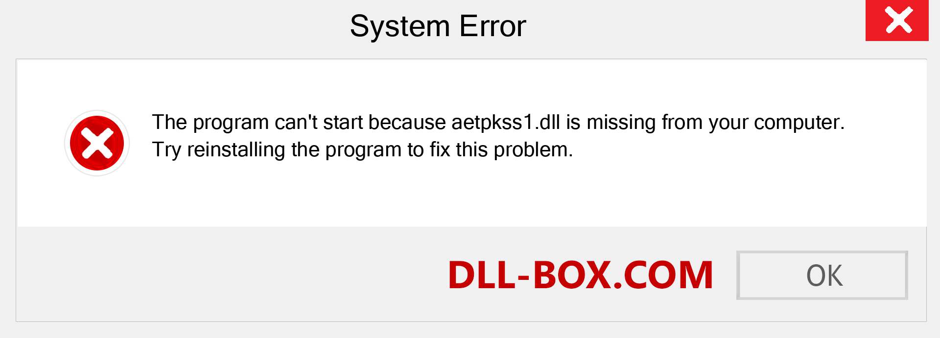 aetpkss1.dll file is missing?. Download for Windows 7, 8, 10 - Fix  aetpkss1 dll Missing Error on Windows, photos, images